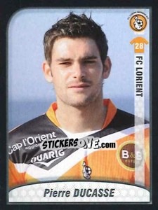 Sticker Ducasse - FOOT 2009-2010 - Panini