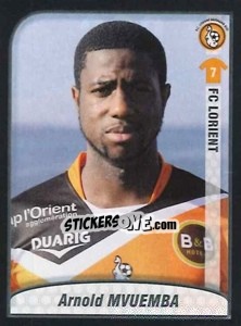 Figurina Mvuemba - FOOT 2009-2010 n. 202 - Panini
