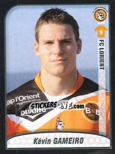 Sticker Gameiro - FOOT 2009-2010 n. 206 - Panini