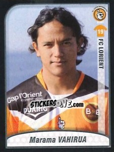 Cromo Vahirua - FOOT 2009-2010 - Panini