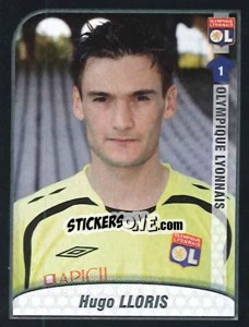 Sticker Hugo Lloris - FOOT 2009-2010 n. 214 - Panini