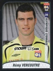 Sticker Rémy Vercoutre - FOOT 2009-2010 n. 215 - Panini
