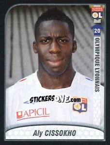 Sticker Aly Cissokho - FOOT 2009-2010 n. 217 - Panini
