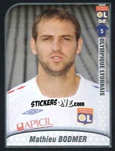 Figurina Bodmer - FOOT 2009-2010 - Panini