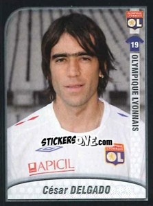 Figurina Delgado - FOOT 2009-2010 - Panini