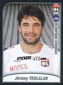 Sticker Toulalan - FOOT 2009-2010 - Panini