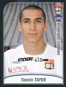 Sticker Tafer - FOOT 2009-2010 n. 233 - Panini