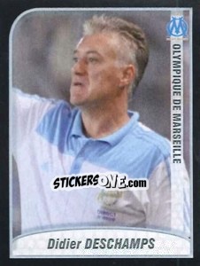 Figurina Didier Deschamps (Entraineur) - FOOT 2009-2010 - Panini