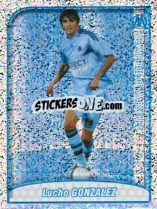 Sticker Lucho Gonzalez (Top joueur) - FOOT 2009-2010 - Panini