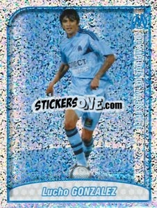 Cromo Lucho Gonzalez (Top joueur) - FOOT 2009-2010 - Panini