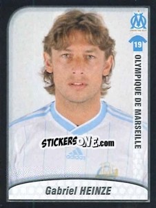 Figurina Gabriel Heinze - FOOT 2009-2010 - Panini