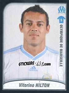 Sticker Vitorino Hilton - FOOT 2009-2010 n. 245 - Panini