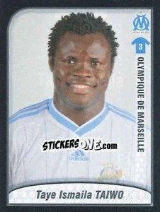 Sticker Taiwo - FOOT 2009-2010 - Panini