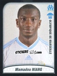 Figurina Mamadou Niang - FOOT 2009-2010 - Panini