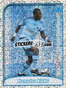 Sticker Mamadou Niang (Top joueur) - FOOT 2009-2010 - Panini