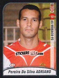 Sticker Adriano - FOOT 2009-2010 - Panini