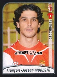 Sticker François-Joseph Modesto - FOOT 2009-2010 n. 269 - Panini