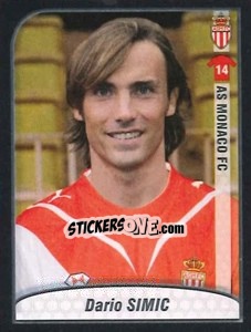 Sticker Dario Simic - FOOT 2009-2010 - Panini