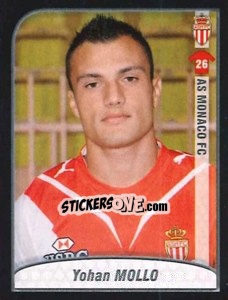 Figurina Yohan Mollo - FOOT 2009-2010 - Panini