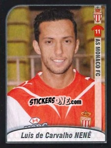 Sticker Luis de Carvalho Nene - FOOT 2009-2010 n. 279 - Panini