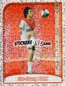 Cromo Chu-Young Park (Top joueur) - FOOT 2009-2010 - Panini