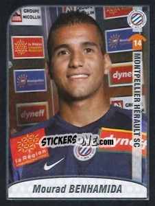 Sticker Benhamida - FOOT 2009-2010 n. 294 - Panini