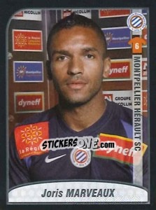 Sticker Joris Marveaux - FOOT 2009-2010 - Panini