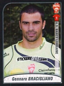 Sticker Bracigliano - FOOT 2009-2010 n. 318 - Panini