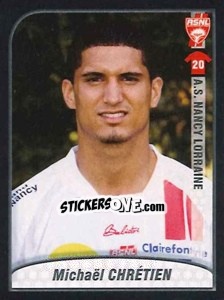 Sticker Chretien - FOOT 2009-2010 n. 321 - Panini