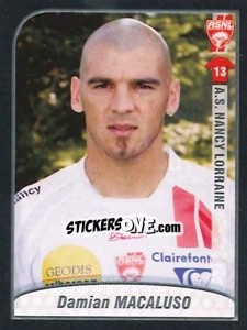 Sticker Macaluso - FOOT 2009-2010 - Panini