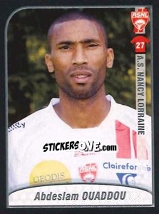 Sticker Ouaddou - FOOT 2009-2010 n. 325 - Panini
