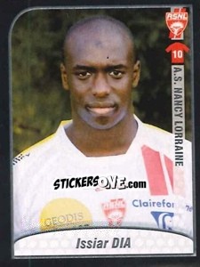 Sticker Issiar Dia - FOOT 2009-2010 n. 336 - Panini