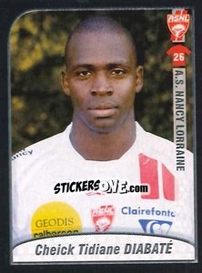 Cromo Diabate - FOOT 2009-2010 - Panini