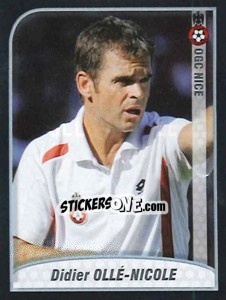 Sticker Olle-Nicole (Entraineur) - FOOT 2009-2010 - Panini