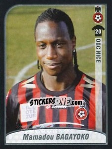Sticker Bagayoko - FOOT 2009-2010 n. 357 - Panini