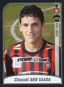 Sticker Ben Saada - FOOT 2009-2010 - Panini