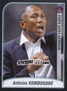 Sticker Kombouare (Entraineur) - FOOT 2009-2010 - Panini