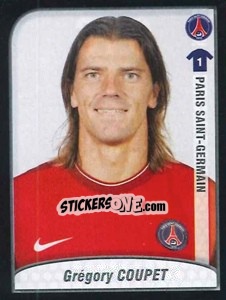 Sticker Gregory Coupet - FOOT 2009-2010 - Panini