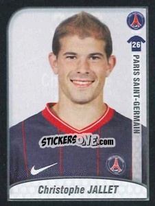 Sticker Christophe Jallet - FOOT 2009-2010 - Panini