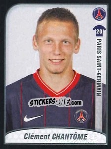 Figurina Chantome - FOOT 2009-2010 n. 380 - Panini
