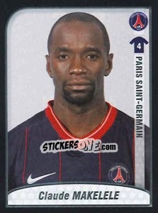 Sticker Claude Makelele - FOOT 2009-2010 n. 382 - Panini