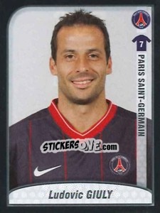 Sticker Giuly - FOOT 2009-2010 n. 387 - Panini