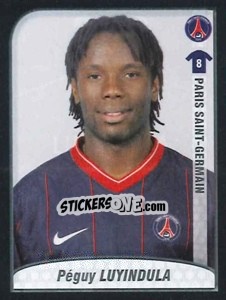 Sticker Luyindula - FOOT 2009-2010 n. 389 - Panini