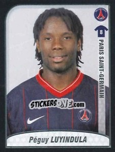 Sticker Luyindula - FOOT 2009-2010 - Panini