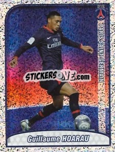 Figurina Guillaume Hoarau (Top joueur) - FOOT 2009-2010 n. 390 - Panini