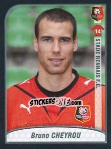 Sticker Bruno Cheyrou - FOOT 2009-2010 - Panini