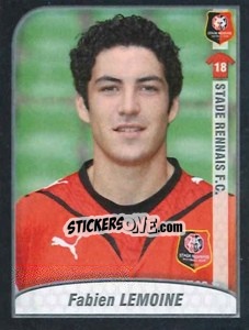 Sticker Lemoine - FOOT 2009-2010 n. 406 - Panini