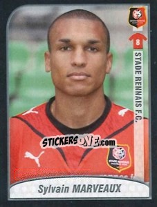 Figurina Sylvain Marveaux - FOOT 2009-2010 - Panini