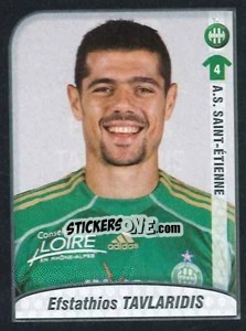 Cromo Stathis Tavlaridis - FOOT 2009-2010 - Panini