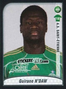 Sticker N'Daw - FOOT 2009-2010 - Panini